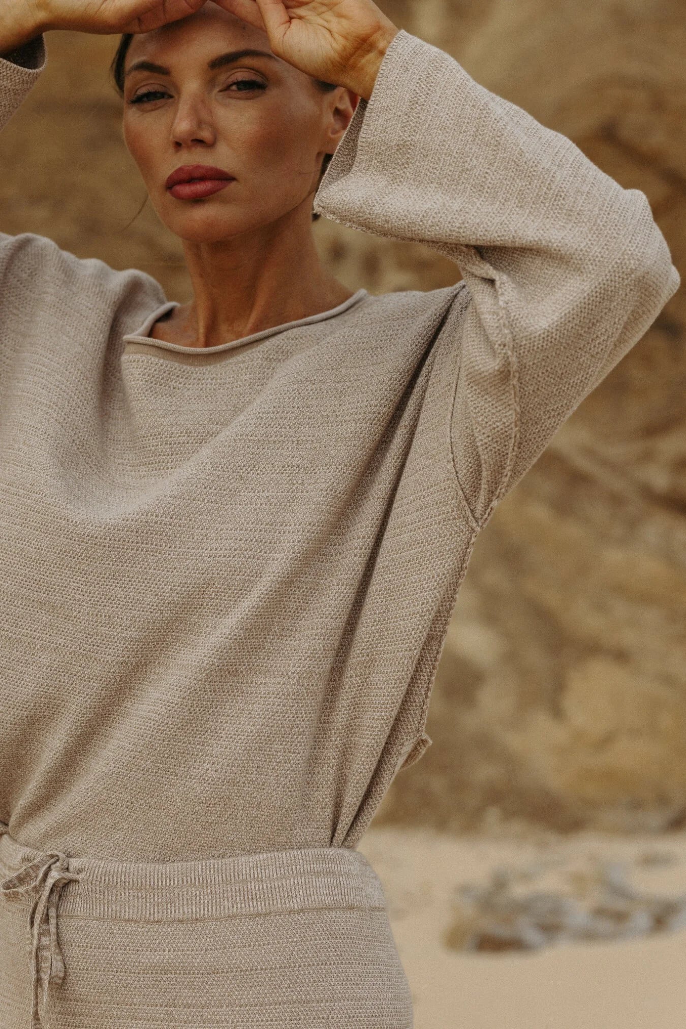 Talamaya Retreat Cotton Twist Pullover