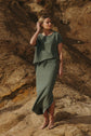 Talamaya Retreat Cotton Twist Sleeveless Pullover