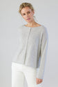 Mia Fratino Cashmere Reverse Button Cardi