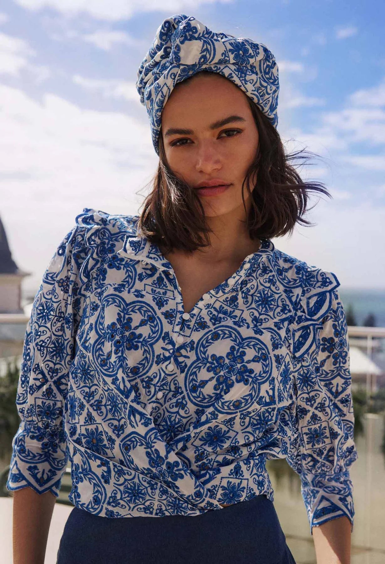 Boutique online embroidered top