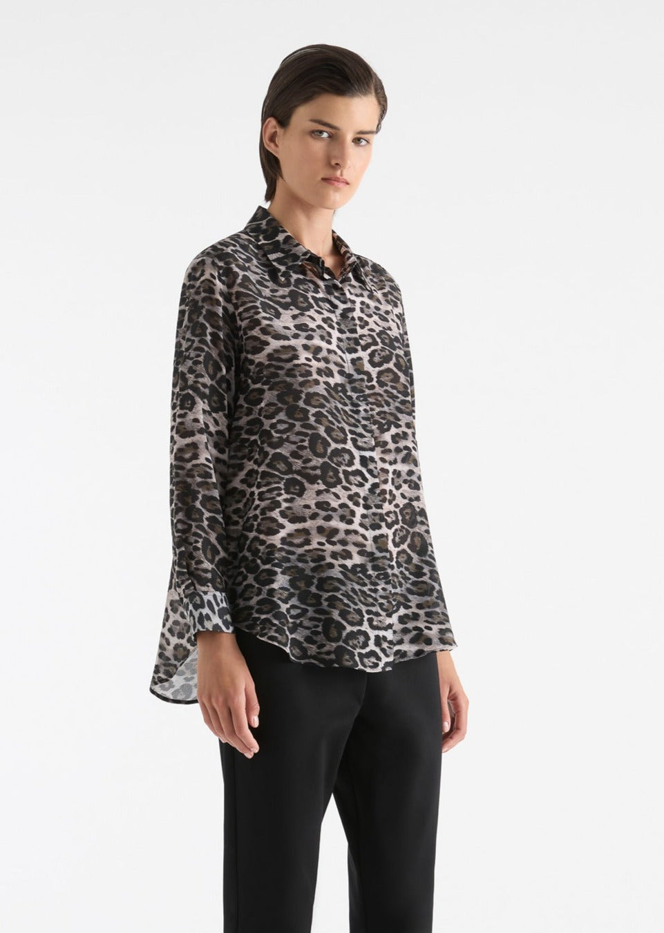 Mela Purdie Soft Shirt Savoy Animal Silk