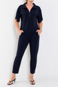 Mela Purdie Zip Flute Top Powder Knit