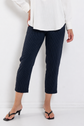 Mela Purdie Tapered Flat Pant Suit Stripe