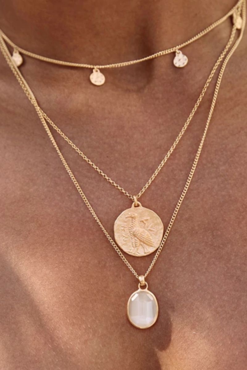 Fairley Jewellery Moonstone Pendant Necklace