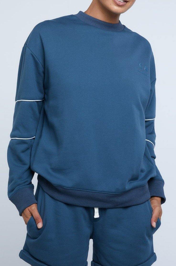 Casa Kuma Hooped Sleeve Sweater - Impulse Boutique