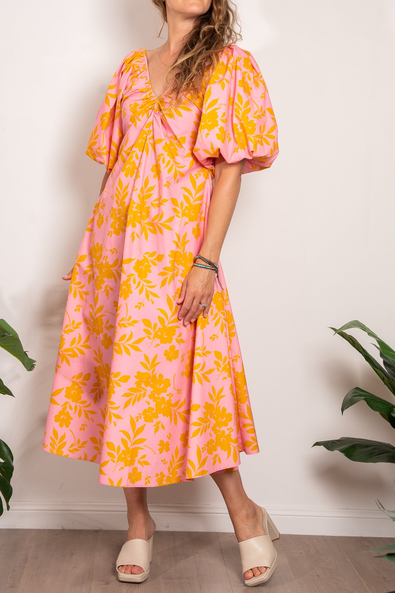 Kinney Mimi Dress Summer Posy Print