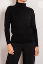 Vassalli Merino Polo Neck Top