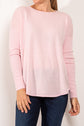 Bridge & Lord Curved Hem Crew Neck Jumper