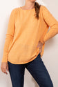 Bridge & Lord Curved Hem Crew Neck Jumper