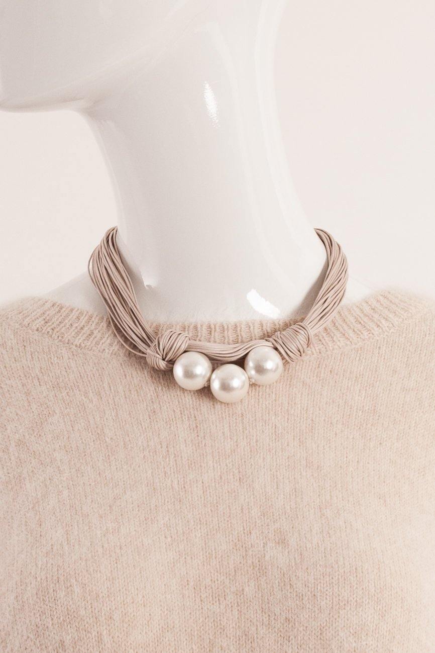 Gingerlily Multi-strand Adjustable Pearl Necklace - Impulse Boutique