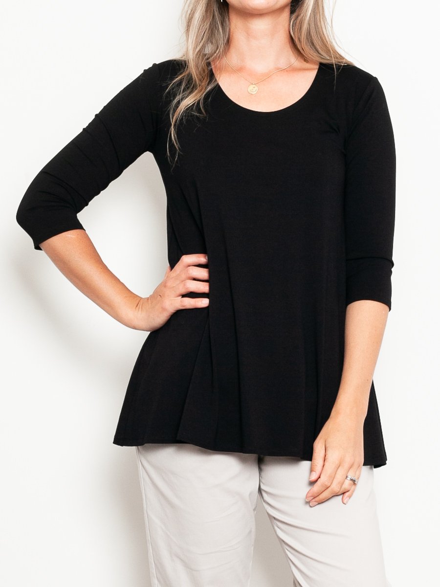 Mela Purdie Relaxed Loose Top Jersey - up to size 20 - Impulse Boutique