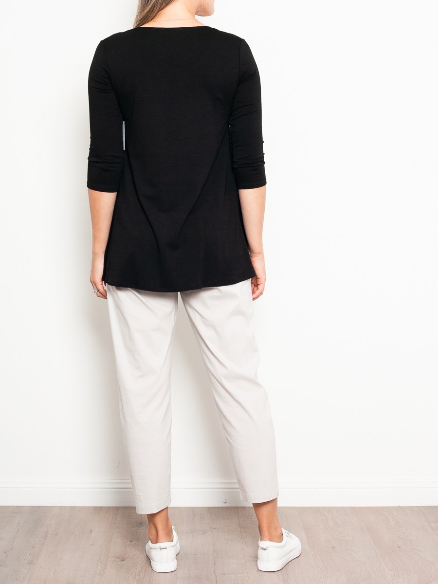 Mela Purdie Relaxed Loose Top Jersey - up to size 20 - Impulse Boutique
