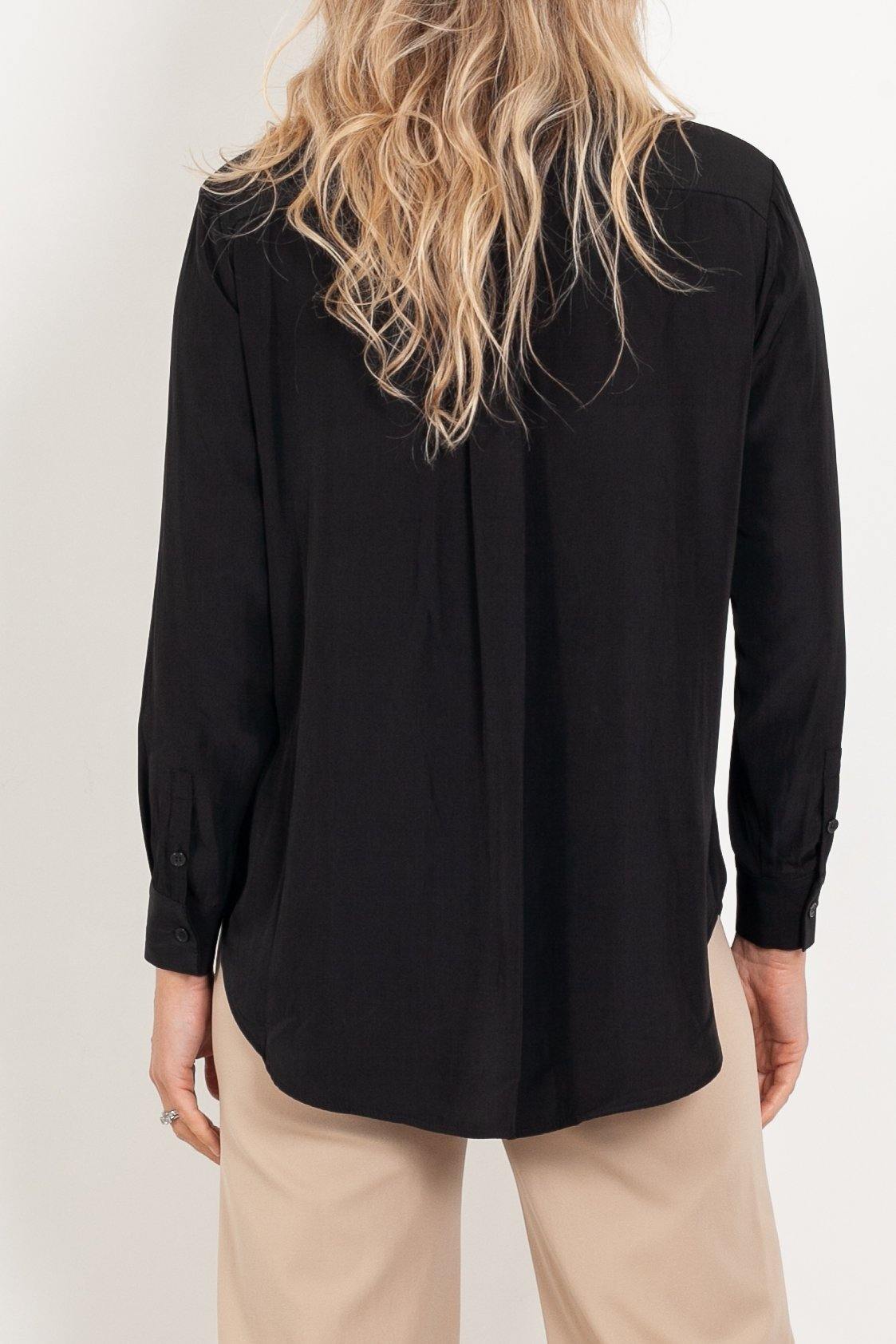 Mela Purdie Single Pocket Shirt Mache - Impulse Boutique#colour_black