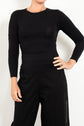 Tani High Neck Long Sleeve Micromodal Top